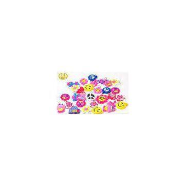 Odorless silicon small Loom Bracelet Charms Abrasion resistance