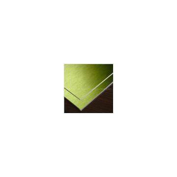 brushed aluminum composite panel