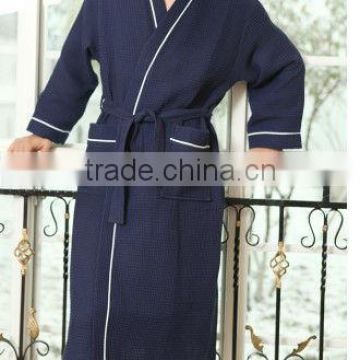 Mens Hotel Waffle Kimono Robes