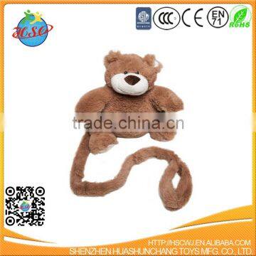 Cartoon Plush Animal Dog Safety 2 in 1 Harness Backpack Anti-lost Shoulder Bags for 1-3 Years Old Kids photo-4