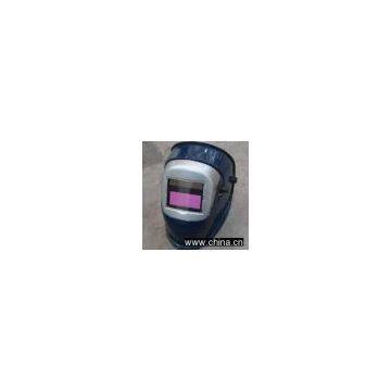 auto darkening welding helmet model XG-315 silver blue