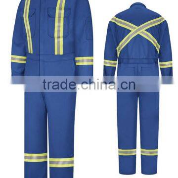 2016 Blue Acid Resistant Anti Fire Coverall Workwear