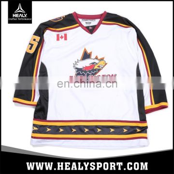 Custom New Season Toronto Burlington Eagles hockey team jersey