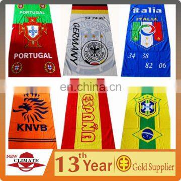 100% Cotton High Quality Super Cheap Bath Towels World cup