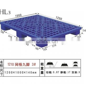 Best quality supply plastic floor plate/ plastic pallet /plastic tray in European standard