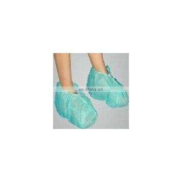 Nonwoven shoe cover