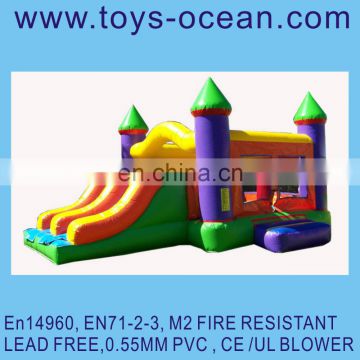 inflatable bouncer combo/nflatable combo,bounce house with slide