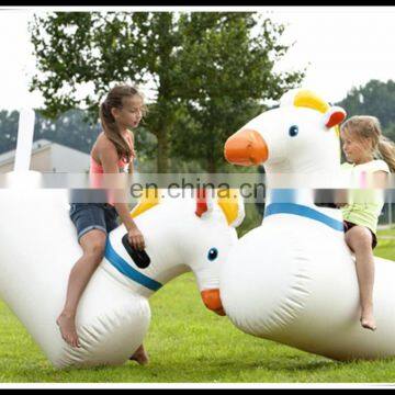 2016 New Products Inflatable Pony Hop Racing Games Ride On Pony Hony Toy For Kids And Adults photo-2