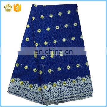 New arrival swiss voile lace fabric, 100% cotton lace, Embroidery lace fabric F15121103