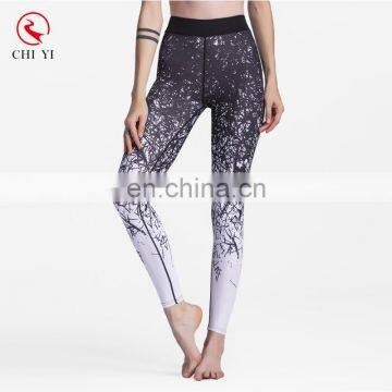 2017 Chiyi Splatter Print Women Leggings