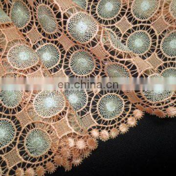 2016 Chemical Lace for Dressfrican Dress Material Fabric Wholesale Guipure Lace photo-3