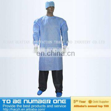 white cotton surgical hospital gown..surgical gown gloves.pp disposable surgical gown