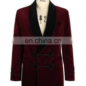 Latest Men's Smoking jacket Dinner Suit wedding dress Jacket Tuxedo Blazer