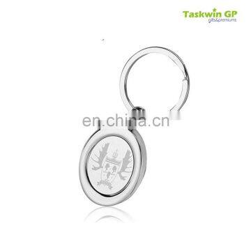 2017 Promotional gift and round shape custom metal hard enamel keychain in cheap price with customized logo keychain