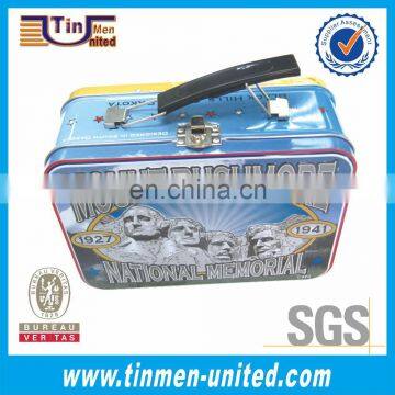 Large High Quality Tin Lunch Box