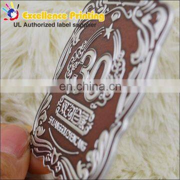 Custom Made Tearproof Aluminum Sticker Label photo-4