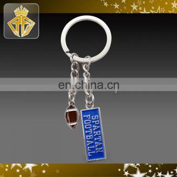 Rugby football keychain with Customer design