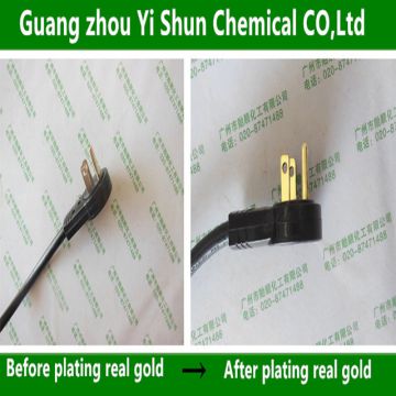 Metal jewelry gold plated Gold plating manufacturers Brass gold plated liquid