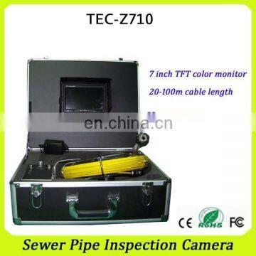 23mm camera stainless steel pipe wall inspection camera TEC-Z710