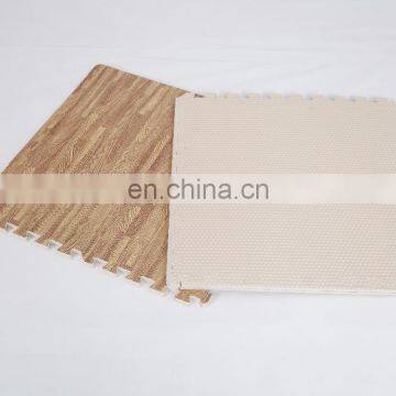 Пенопластовый напольный коврик для игр и занятий EVA с замковым соединением в виде деревянного лесного паззла photo-3