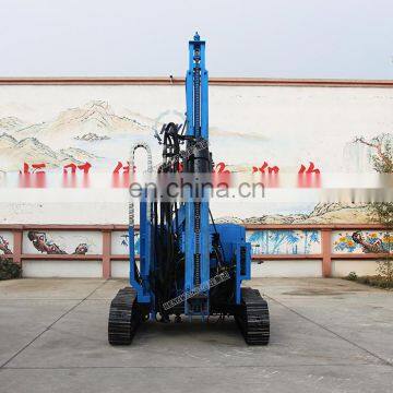 Mountain use hammer pile driver large slope working angle drop hammer pile driver