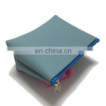 Soft SIlicone Rubber Wristlet Clutch Wallet Bag With Chain Strap Cell Phone Purse photo-7