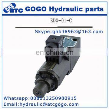 EDG Series Hydraulic Proportional Pilot Operated Relief Valve