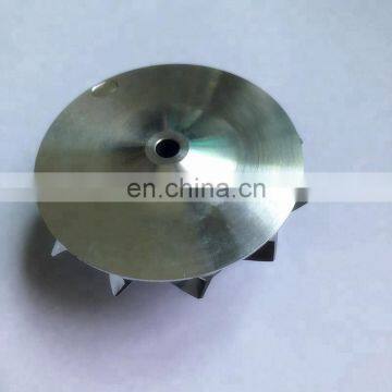 TD05H 20G Upgrade Reverse 56.58/73.04mm 6+6 Blades Tapered Tip Angle:30 Turbo Billet/milling/aluminum 2618 Compressor Wheel photo-3