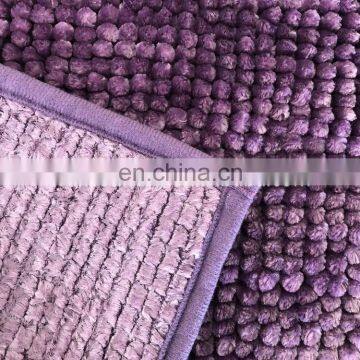 100% Polyester Microfiber Shiny Chenille Bathmat photo-5