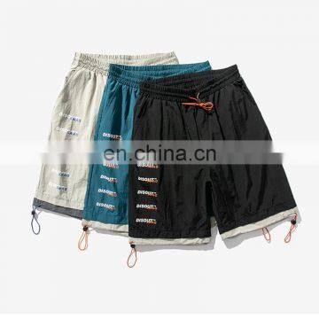 Wholesale cheap polyester breathable sports gym shorts, shorts for men