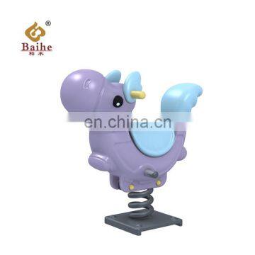 Amusement Park Outdoor Garden Plastic Spring Rocking Horse For Sale photo-2