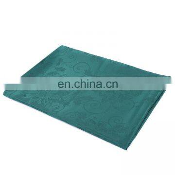 Chinese Reliable Products Jacquard Waterproof Green Dining Party Hotel Cheap Table Clothes Rectangular Table Cloth Wedding photo-5