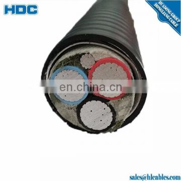 600/1000V Metal Clad MC armored cable MC/BX cable 12/2 Aluminum interlocking Armour Cable