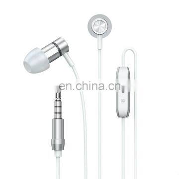 Remax RM-630 High Quality Wired Control Mental Earphone For Music&Call