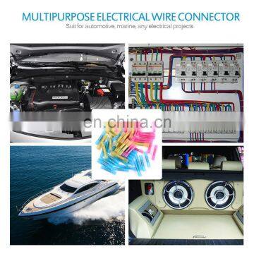 Hampool Multiple Types Copper Automotive Heat Shrink Wire Connectors Terminal Kit photo-7