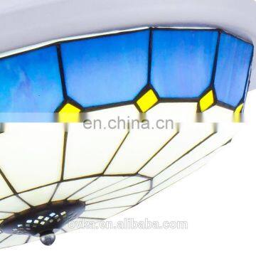 Factory Direct LED Stealth Ceiling Fan Light Fan Lights Tiffany Restaurant Stealth Children Fan Light Bedroom Decoration photo-4