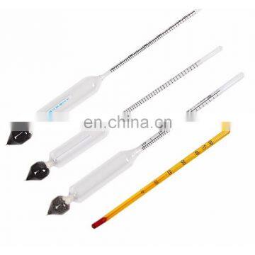 Alcoholmeter Vodka Whiskey Hydrometer Tester Vintage Tools 0-100 Thermometer Alcohol Meter Wine Concentration Meter