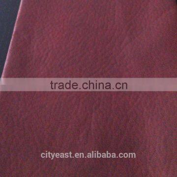 Print And Bronzed Suede Fabric