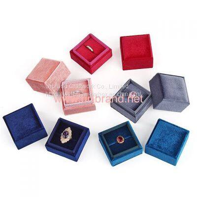 High-Grde Small Jewelry Box Packaging Box Jewelry Pendant Earrings Display Storage Box