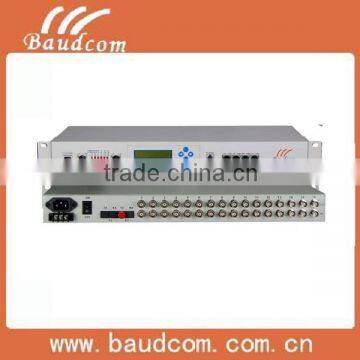 Multiplexer PDH 16E1 4Ethernet Optical Multiplexer with 4 Ethernet