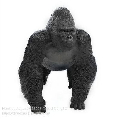 Realistic King Kong Action Figure Desktop Decoration Soft Vinyl Gorilla Collectible Figurine Model Toy Figure photo-2