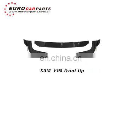 New Auto Body Kit For F95 X5m Car Anterior Plastic Lip Spoiler Front Splitter Shovel Chin Bumper Diffuser