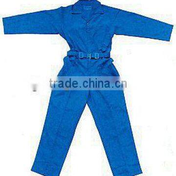 100%cotton one piece type uniform RF025