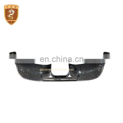 Carbon fiber car rear diffuser fit for porsche boxster dp style turning parts