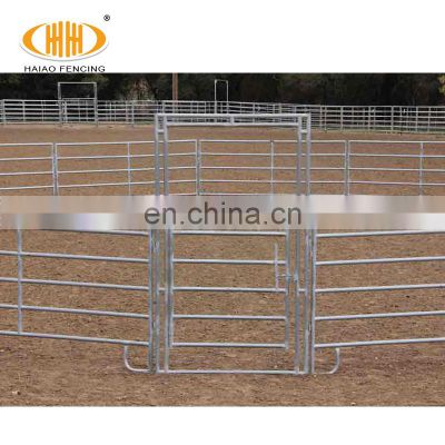 Horse round paddock fence