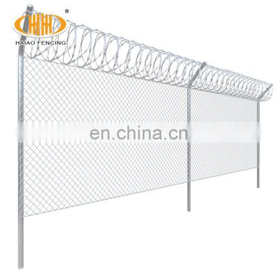 Manufacturer screen black chain link fence