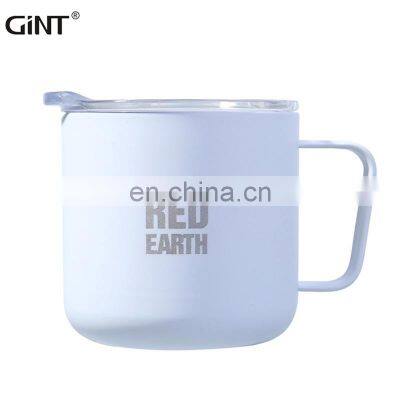 GiNT 360ML BPA Free Eco Friendly Double Wall 316 Stainless Steel Cup Coffee Mugs with Handle