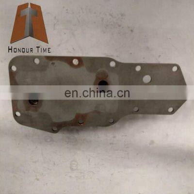 R200-5 Engine 6BT 5.9 4934217 Oil Filter Seat/oil Cooler Cover and 6BT5.9 3957544 /6D102 6735-61-2110 Oil Cooler Core