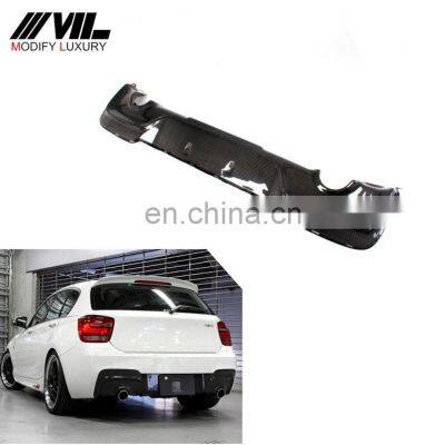 Carbon Fiber F20 Rear Bumper Diffuser for BMW F20 2012up