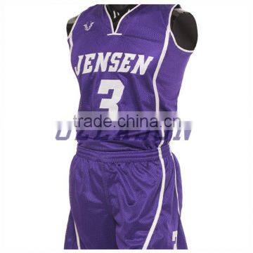 Cheap Youth Reversible Mesh Basketball Uniforms photo-6